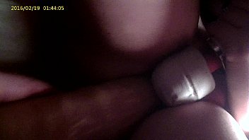 MILF in bed fucking hairy pussy with monster dildo pov